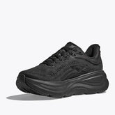 Men's - HOKA Bondi 9 Wide - Black/Black